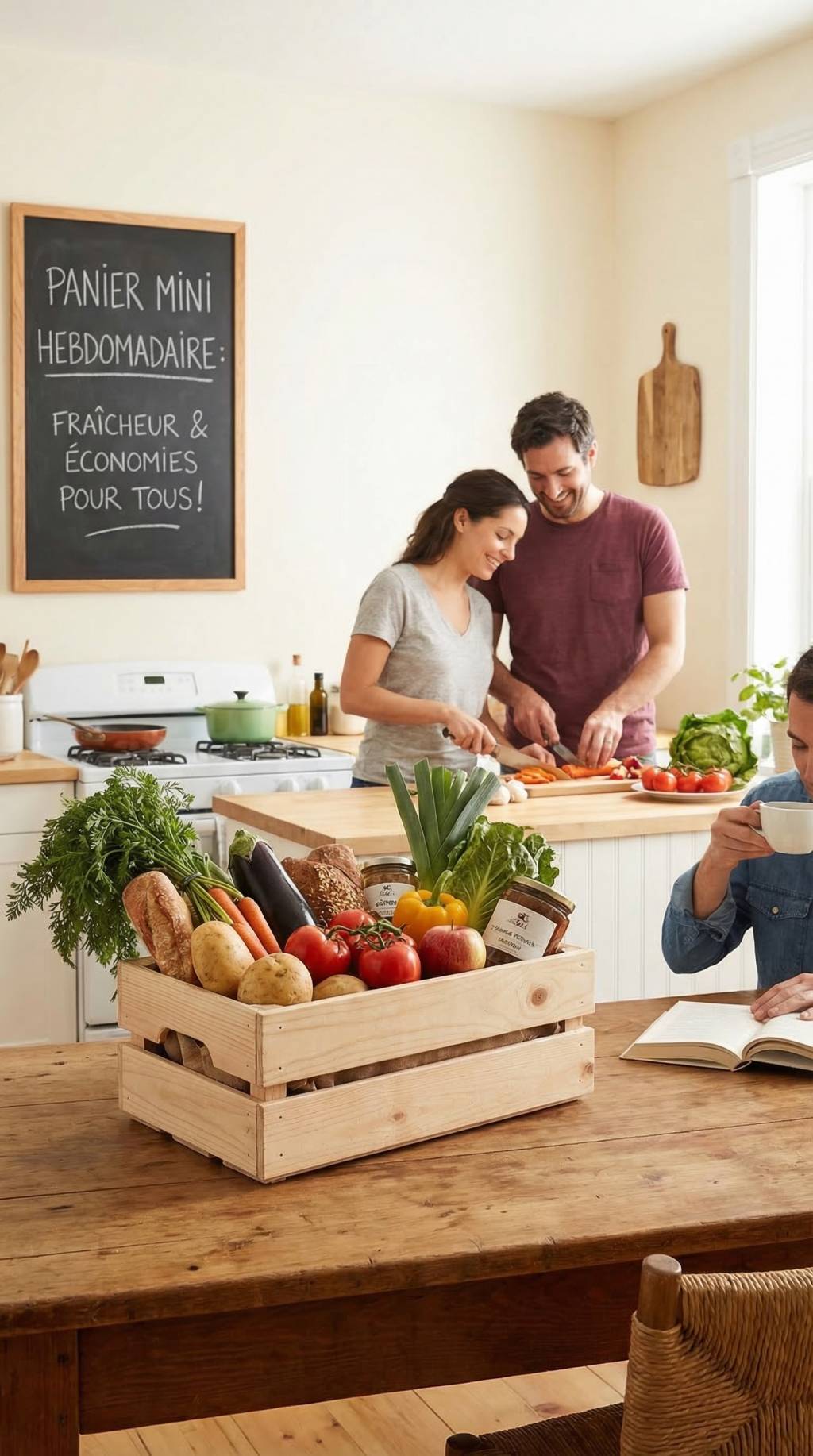 Les avantages du panier mini hebdomadaire pour les couples et les personnes seules