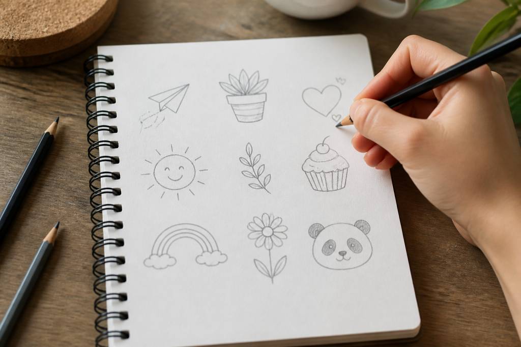 10 petit dessin facile à faire : idées simples et créatives