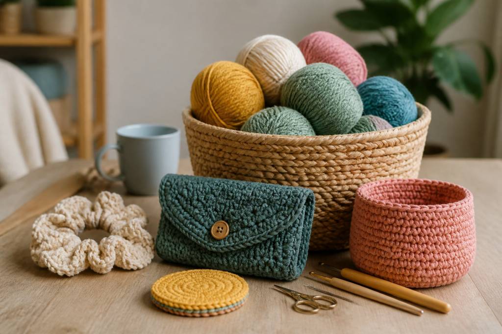 1 pelote 1 projet crochet : des idées créatives et faciles à réaliser