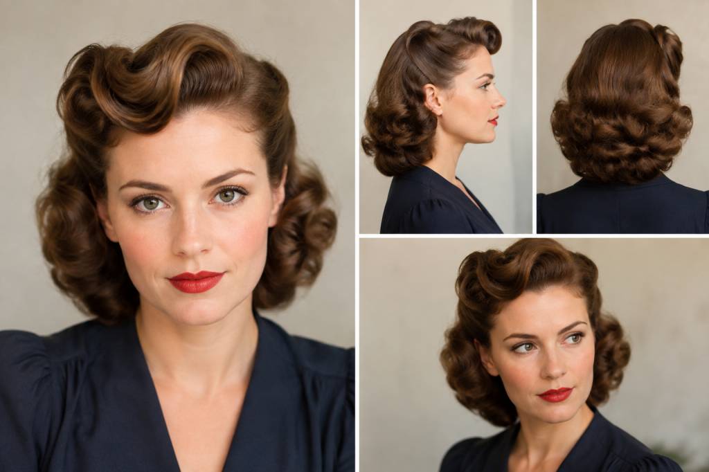 1940 haircut : la coupe rétro inspirée des années 1940